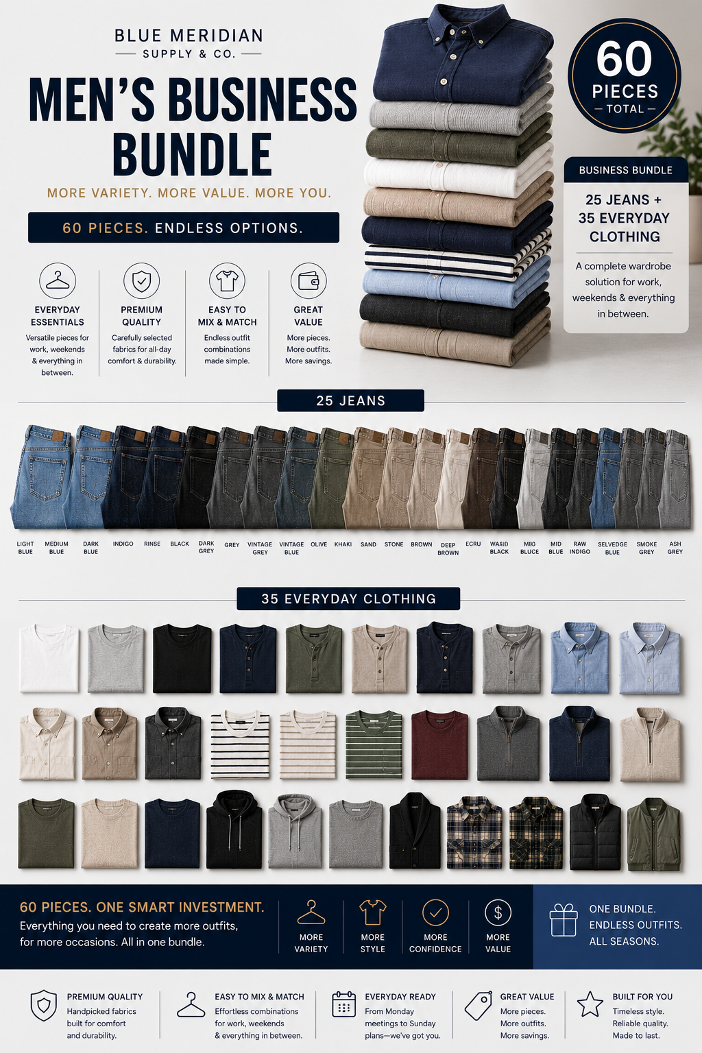 Men's Mixed Business Bundle