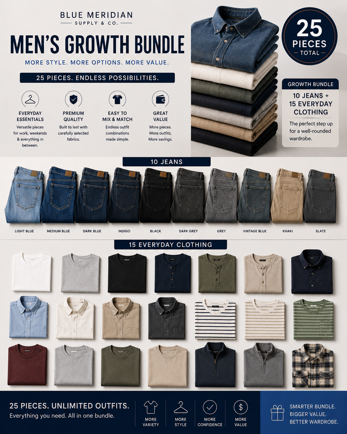 Men's Mixed Growth Bundle