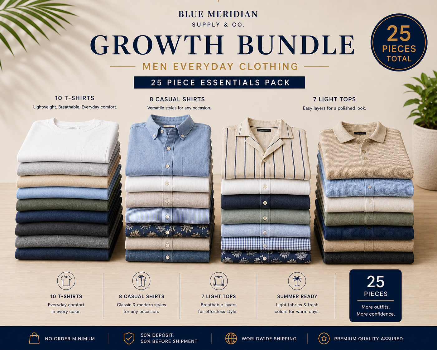 Growth Bundle - Men's Everyday Clothing