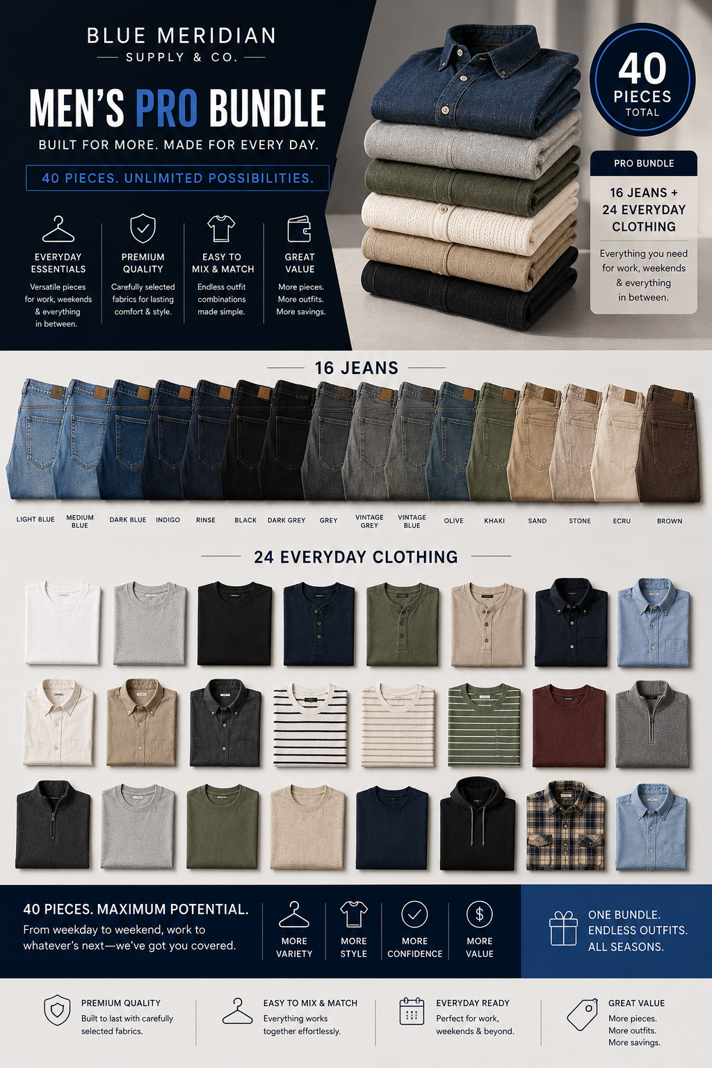 Men's Mixed Pro Bundle
