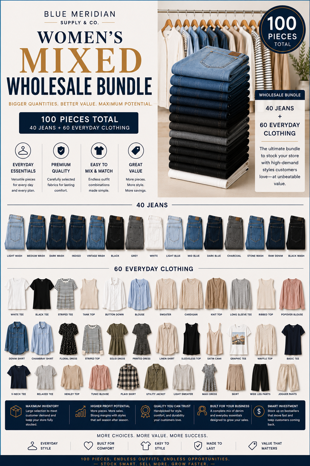 Women's Mixed Wholesale Bundle