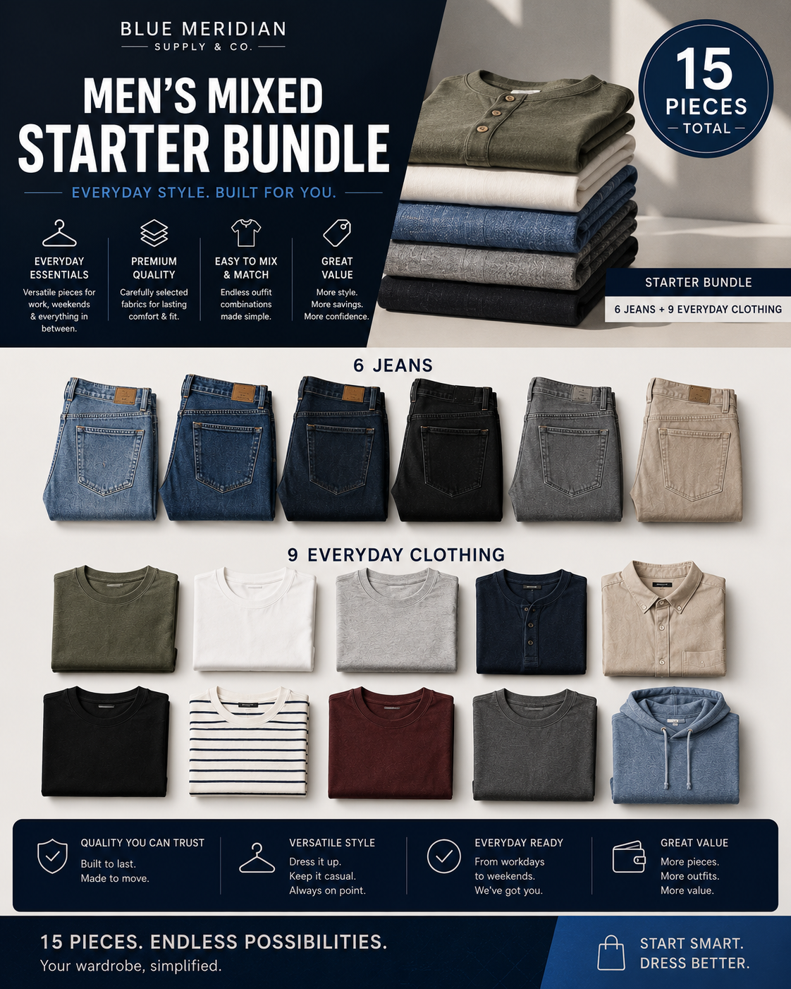 Men's Mixed Starter Bundle