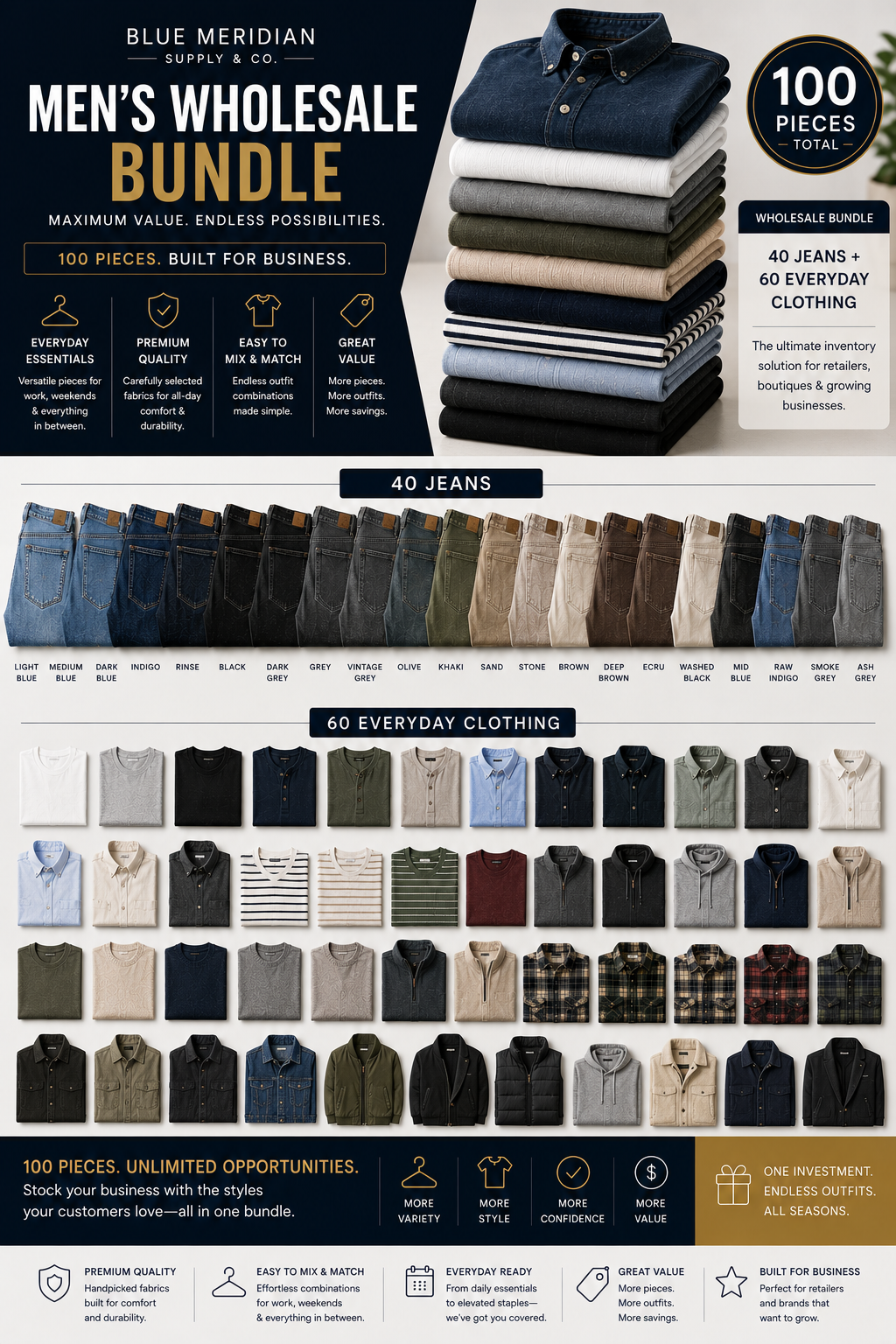 Men's Mixed Wholesale Bundle