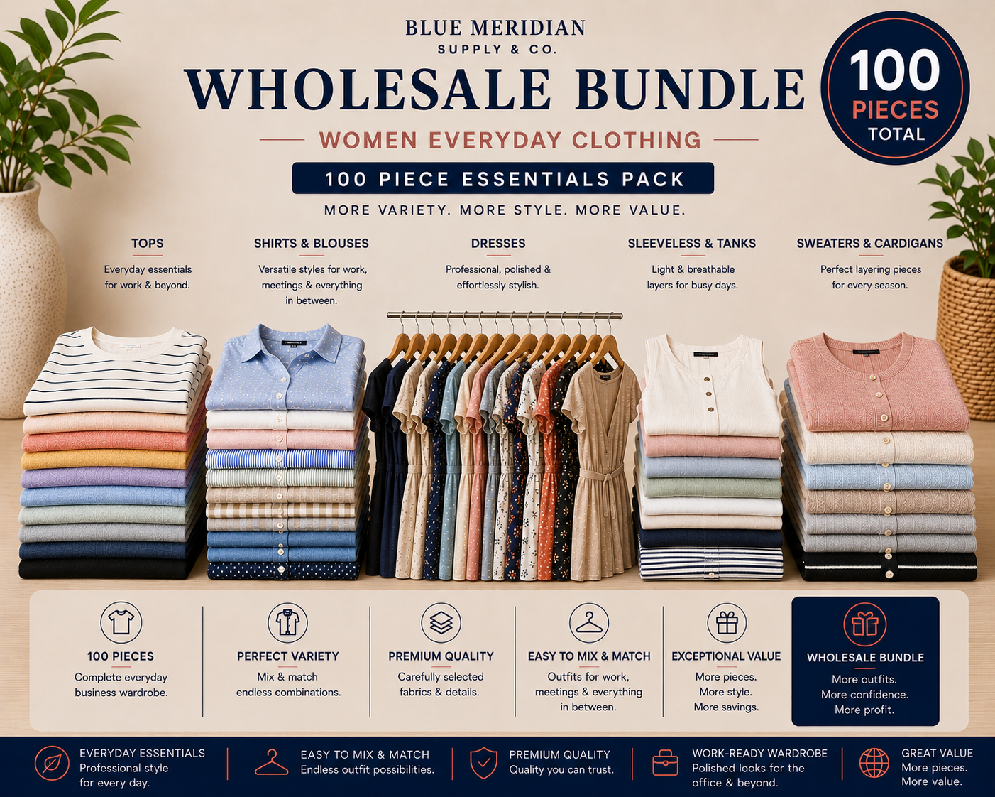 Wholesale Bundle - Women's Everyday Clothing