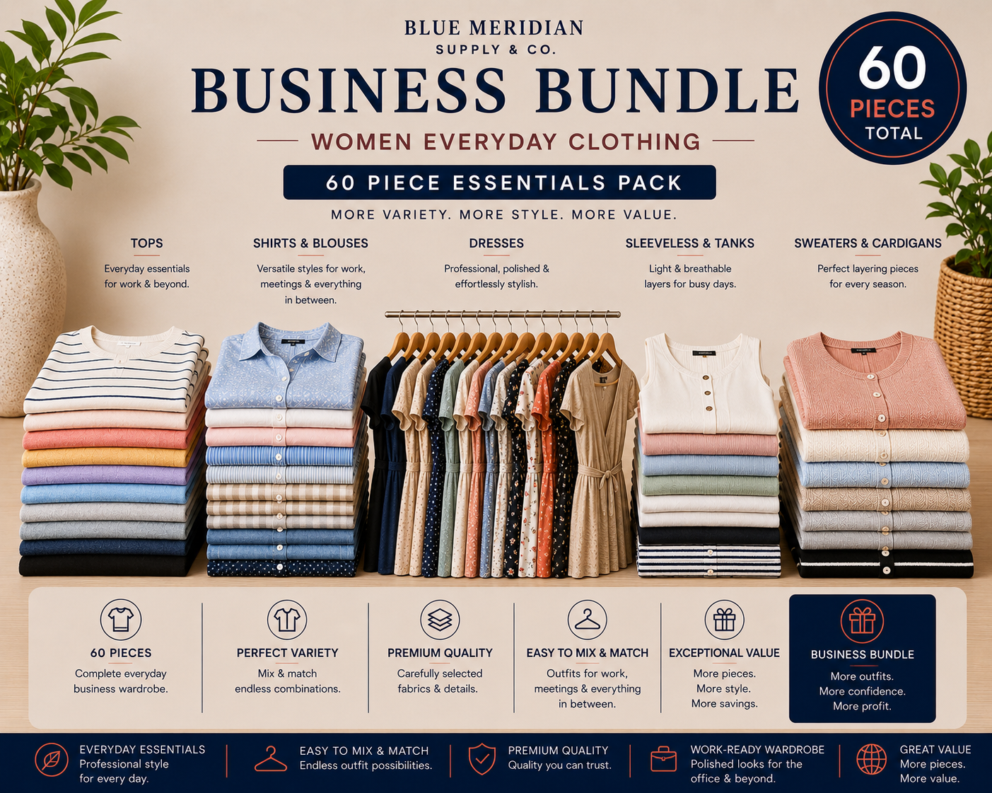 Business Bundle - Women's Everyday Clothing