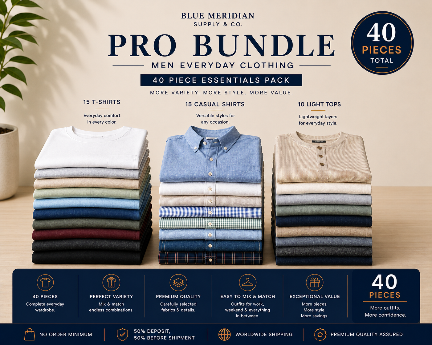Pro Bundle - Men's Everyday Clothing