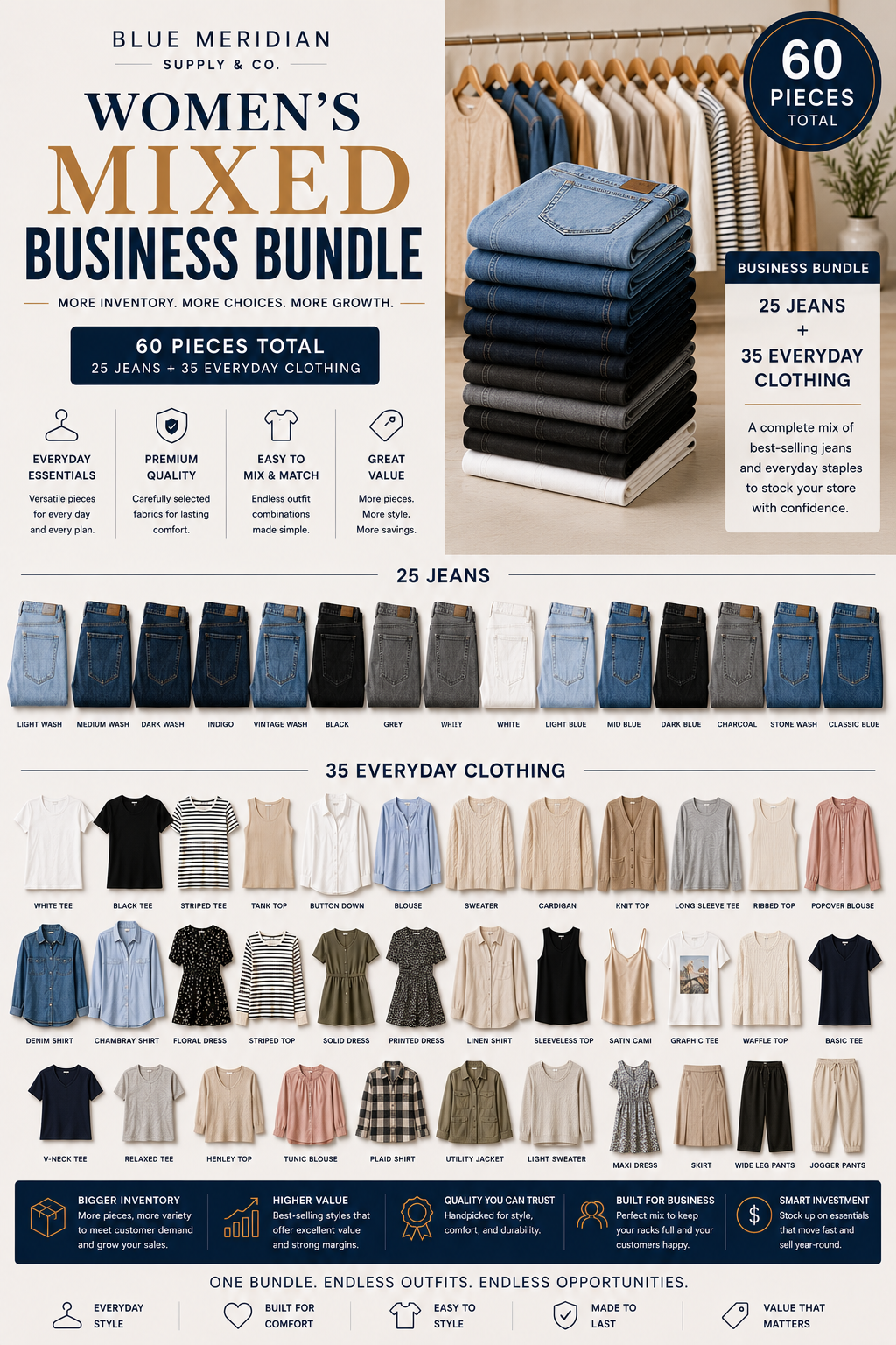 Women's Mixed Business Bundle