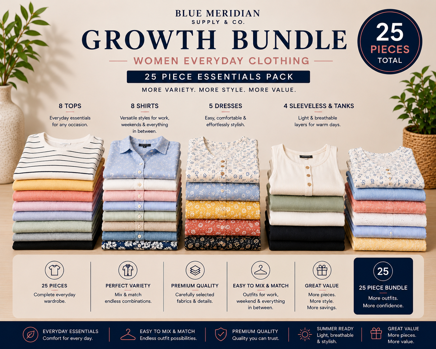 Growth Bundle - Women's Everyday Clothing